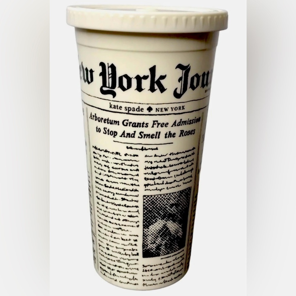 ♠️ Kate Spade ♠️ NY Times reusable cup